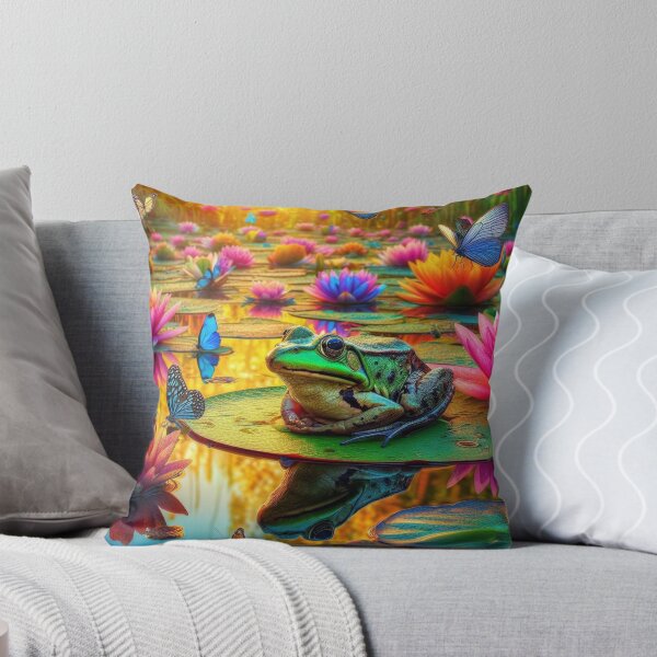 Item preview, Lily Pad Leaper - Frog's Aquatic Ballet designed and sold by ProgressMagnet.