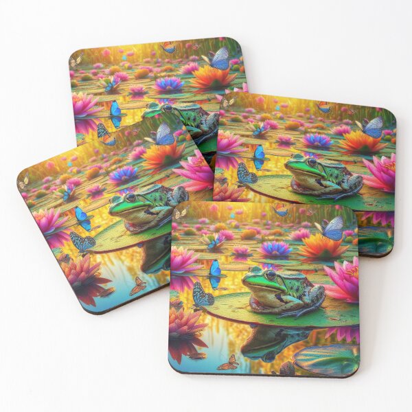 Item preview, Lily Pad Leaper - Frog's Aquatic Ballet designed and sold by ProgressMagnet.