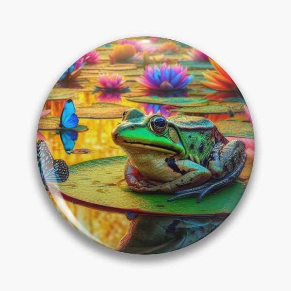 Item preview, Lily Pad Leaper - Frog's Aquatic Ballet designed and sold by ProgressMagnet.