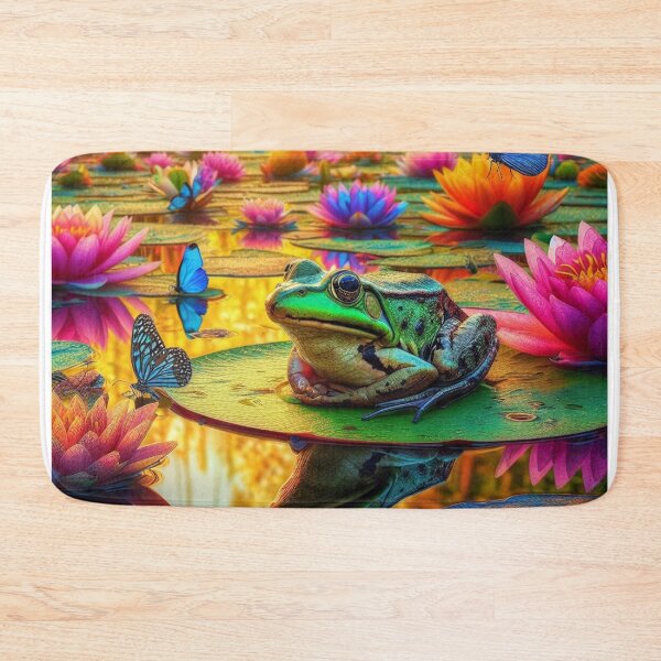 Item preview, Lily Pad Leaper - Frog's Aquatic Ballet designed and sold by ProgressMagnet.