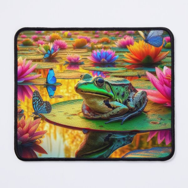 Item preview, Lily Pad Leaper - Frog's Aquatic Ballet designed and sold by ProgressMagnet.
