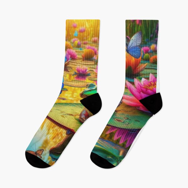 Item preview, Lily Pad Leaper - Frog's Aquatic Ballet designed and sold by ProgressMagnet.