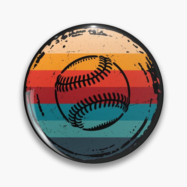 Aperçu de l'œuvre Baseball, Cercle Rétro créée et vendue par PaulSDesign.