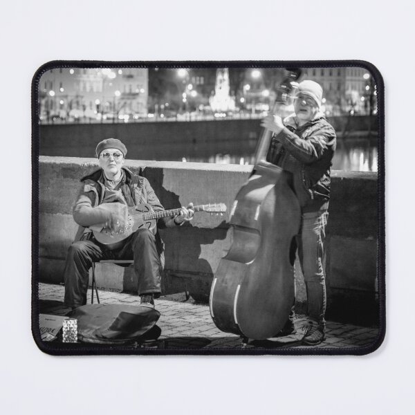 Item preview, Buskers On The Bridge designed and sold by fototime.uk.