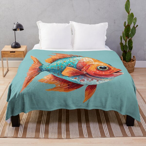 Item preview, Funky fish photo cinematic, Fishing Lake Time Graphic Novelty designed and sold by Firas Aljazzar.