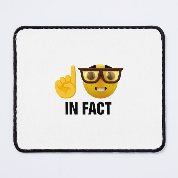 Item preview, emoji in fact sticker designed and sold by DeSaings.