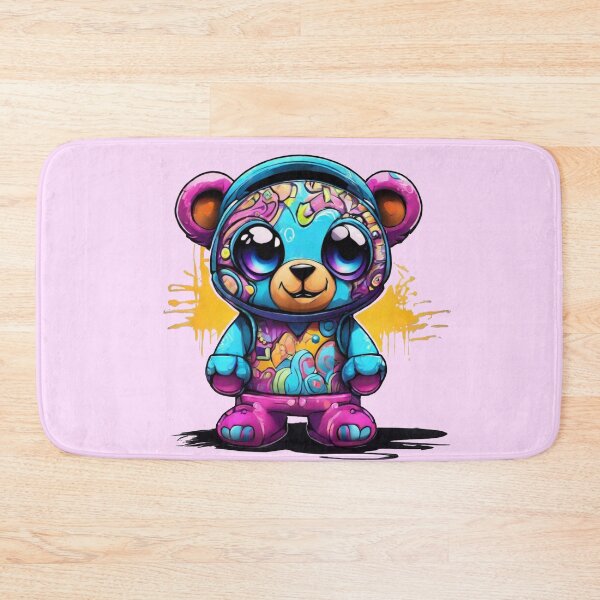 Item preview, Graffiti teddy bear designed and sold by DrLekarz.