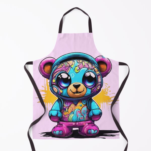 Item preview, Graffiti teddy bear designed and sold by DrLekarz.