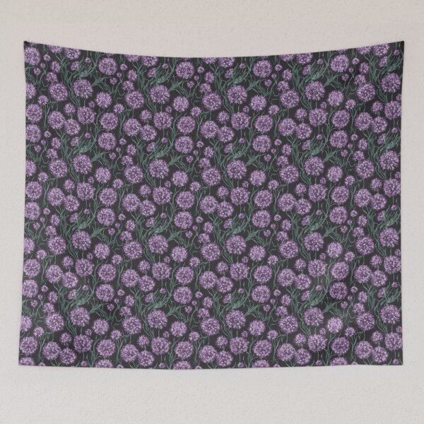 Item preview, Midnight Allium designed and sold by Ms. Counterclockwise.