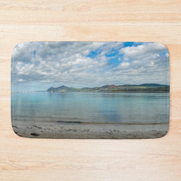 Item preview, Beach and Harbour Morfa Nefyn Wales Panorama designed and sold by AJEvans.