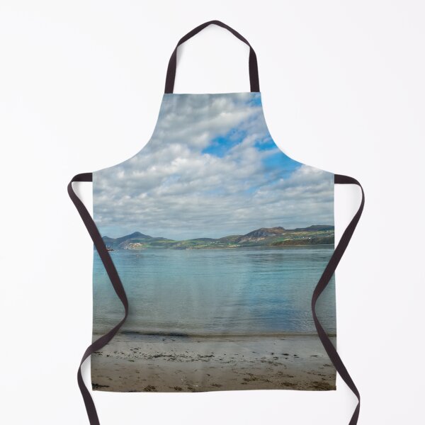 Item preview, Beach and Harbour Morfa Nefyn Wales Panorama designed and sold by AJEvans.