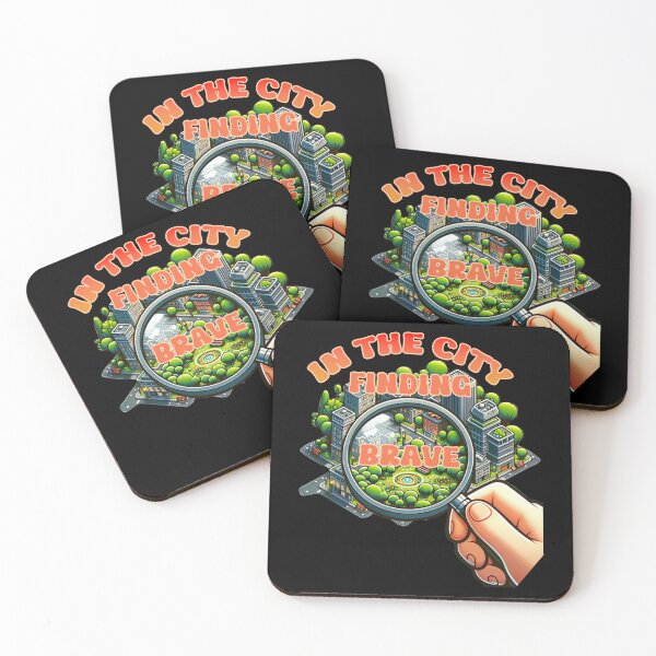 Item preview, In the city, finding BRAVE designed and sold by perfect-radius.