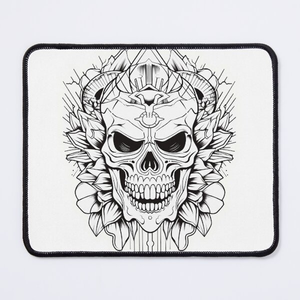 Item preview, Tattoo Skull 1 designed and sold by Made-by-Gus.