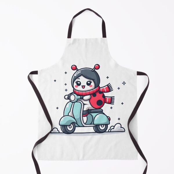 Item preview, Kawaii Ladybug: Wearing A Scarf designed and sold by CanvasCutie.