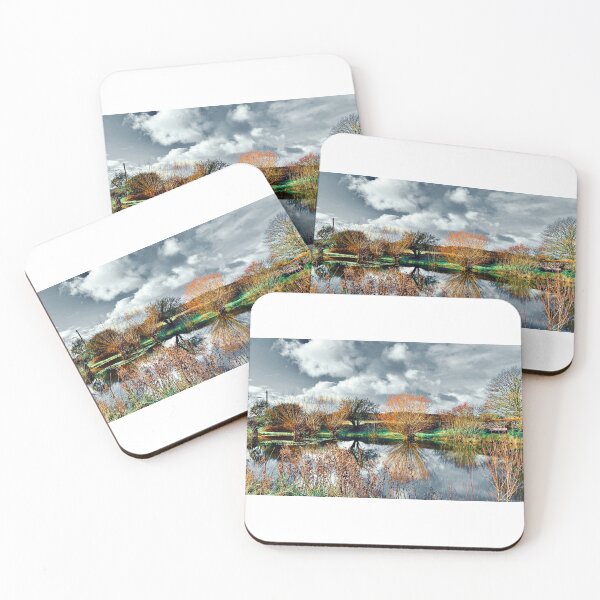 Item preview, Morston Pond north Norfolk January 2024 designed and sold by MorstonPhoto.