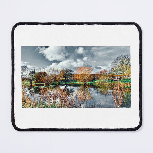 Item preview, Morston Pond north Norfolk January 2024 designed and sold by MorstonPhoto.