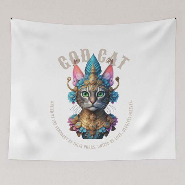Item preview, Hindu cat god II designed and sold by PatronesKawai.