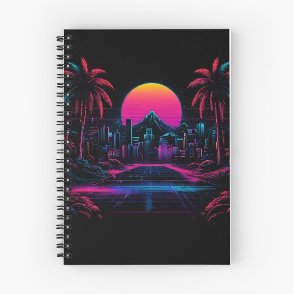Item preview, Synthwave retrowave landscape designed and sold by Juan Carlos Trujillo.