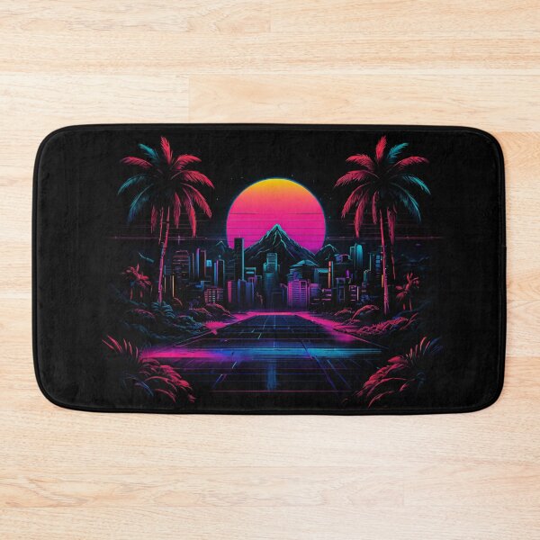Item preview, Synthwave retrowave landscape designed and sold by Juan Carlos Trujillo.