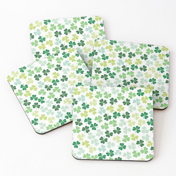 Item preview, Clover Leaves in shades of green - St. Patrick's Day designed and sold by NancyDzines.
