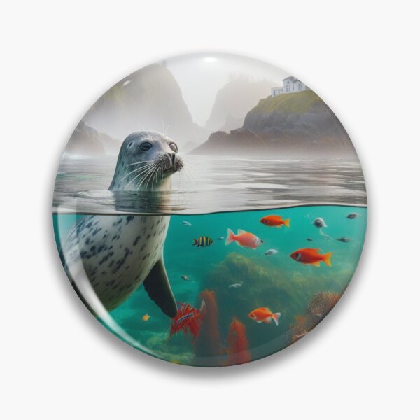 Item preview, Oceanic Observer - Seal's Maritime Majesty designed and sold by ProgressMagnet.