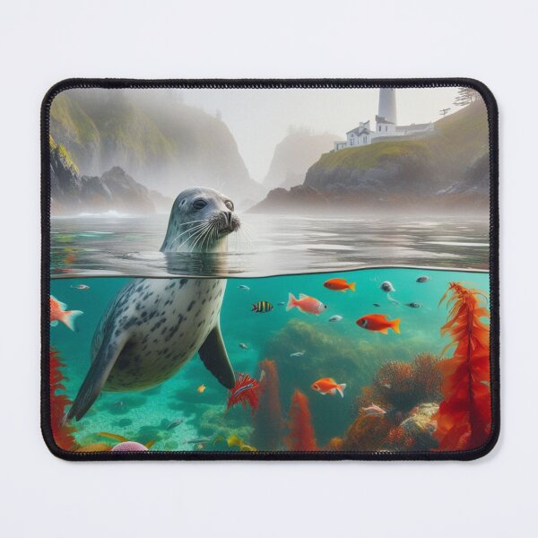 Item preview, Oceanic Observer - Seal's Maritime Majesty designed and sold by ProgressMagnet.