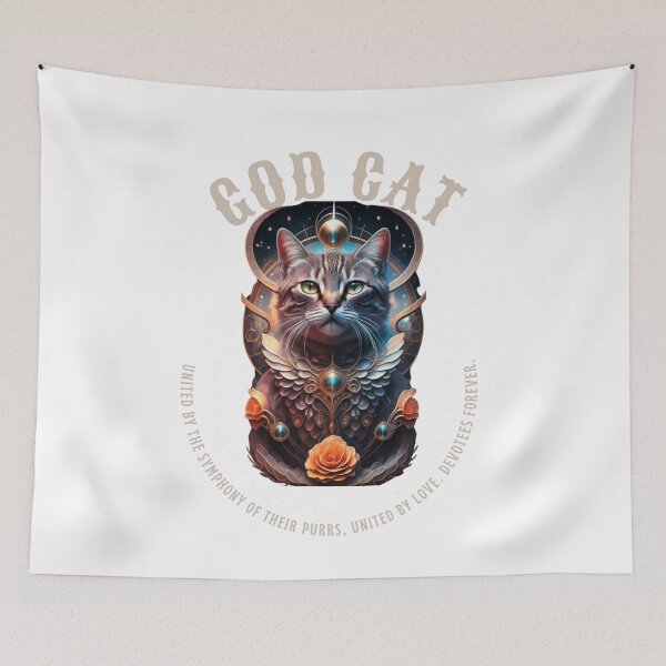 Item preview, Cat God Christian Version designed and sold by PatronesKawai.