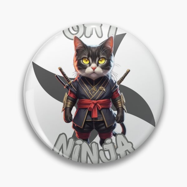 Item preview, Ninja Cat II designed and sold by PatronesKawai.