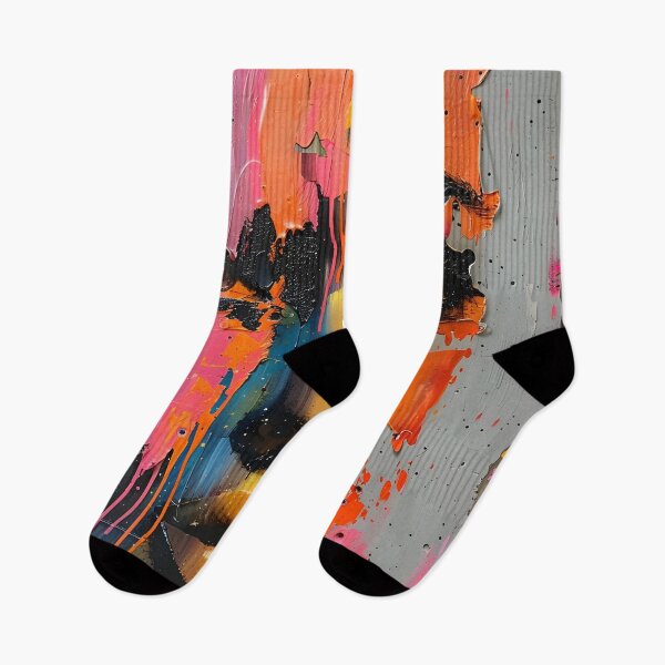 Item preview, dripping paint edgy human face print designed and sold by dcrc.