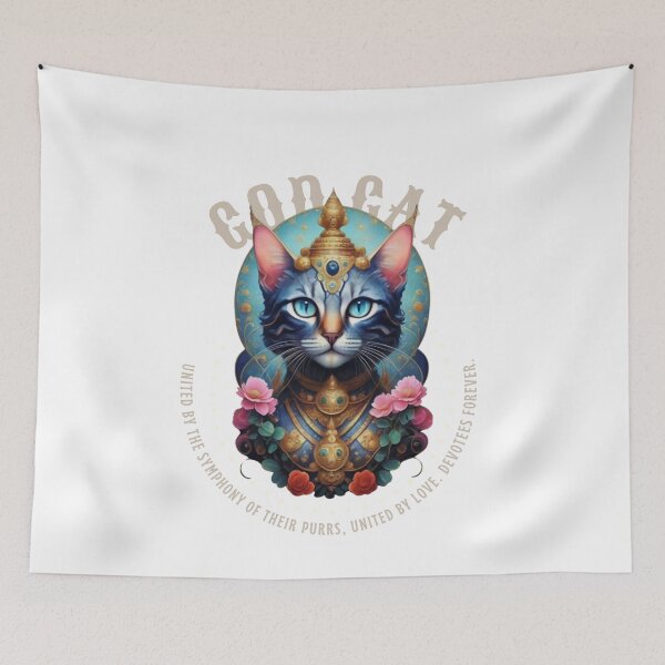 Item preview, Hindu Cat God designed and sold by PatronesKawai.