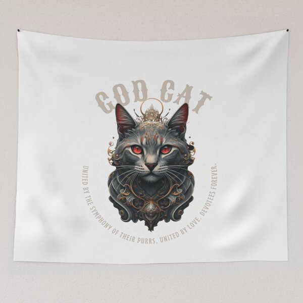 Item preview, Cat God designed and sold by PatronesKawai.