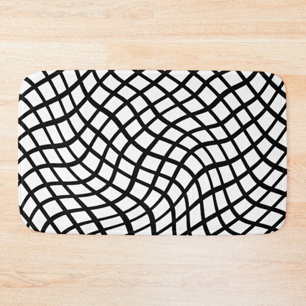 Item preview, Hypnotic Optical Illusion Pattern Black On White designed and sold by Starksi.