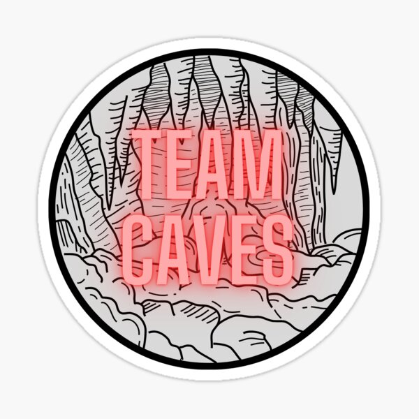 Team Caves HOFAS Sticker