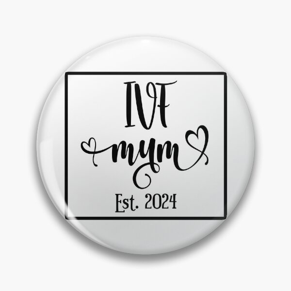 Item preview, IVF MUM Est 2024 - A Heartwarming IVF Tale designed and sold by EmeraldeaArt.