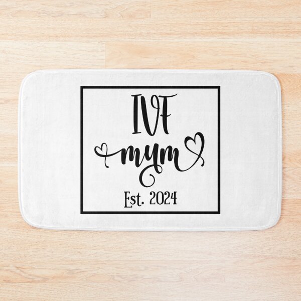 Item preview, IVF MUM Est 2024 - A Heartwarming IVF Tale designed and sold by EmeraldeaArt.