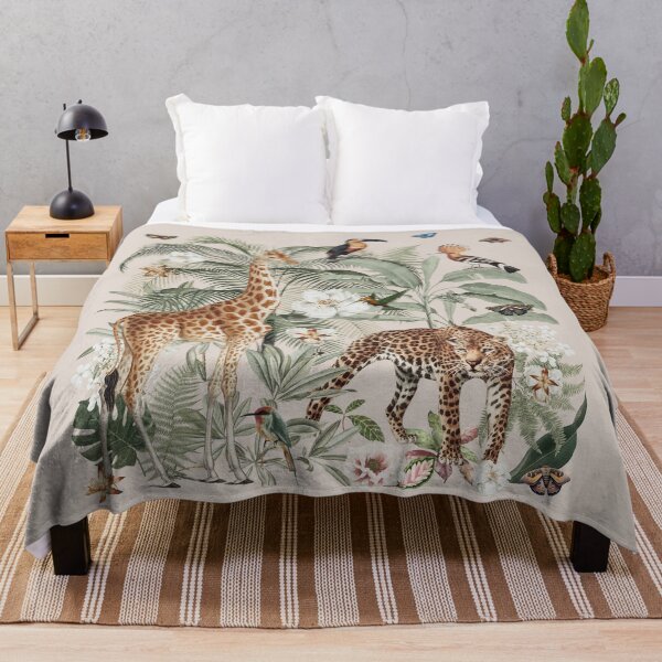 Item preview, Safari Animals Vintage Jungle designed and sold by Fairymeshop.