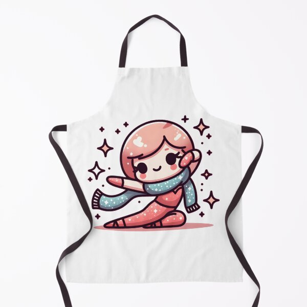 Item preview, Kawaii Dancer With Glittery Scarf designed and sold by CanvasCutie.
