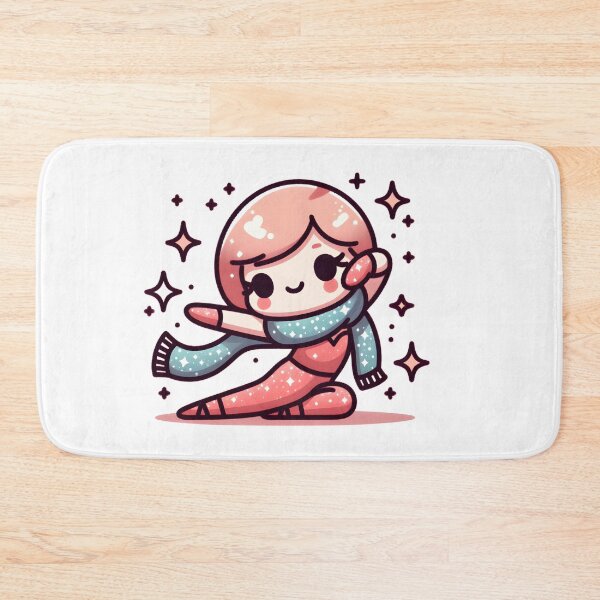 Item preview, Kawaii Dancer With Glittery Scarf designed and sold by CanvasCutie.
