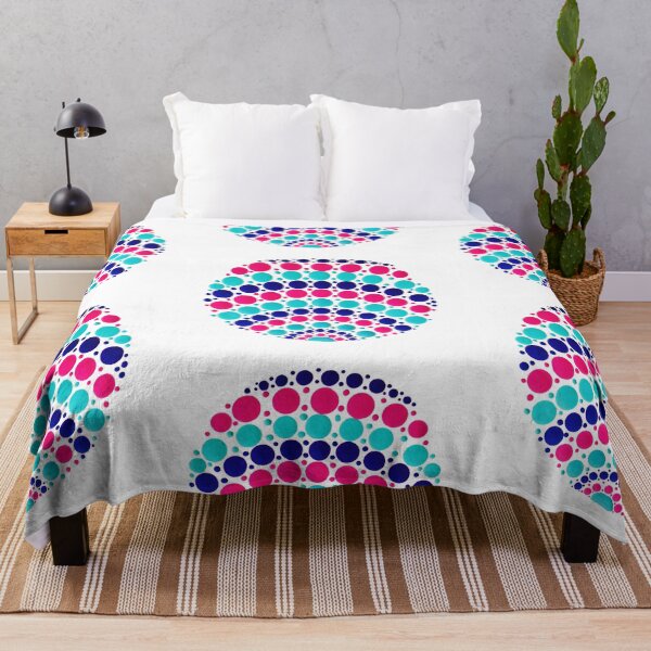 Item preview, Triple Rainbow Dot Mandala designed and sold by Cardiff Creative.