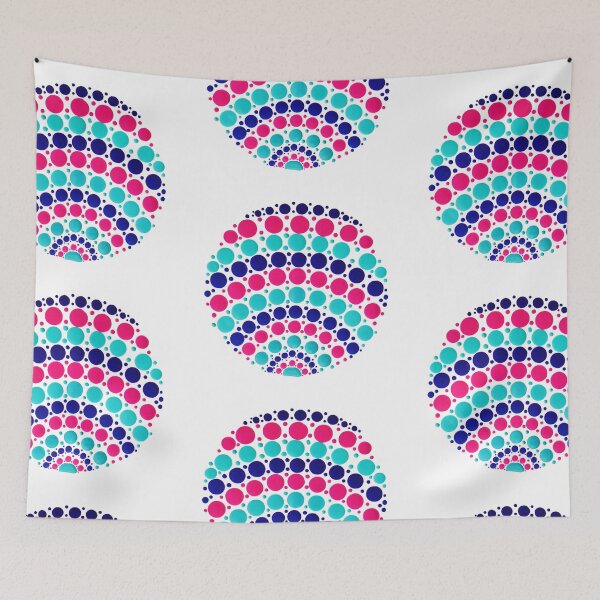Item preview, Triple Rainbow Dot Mandala designed and sold by Cardiff Creative.