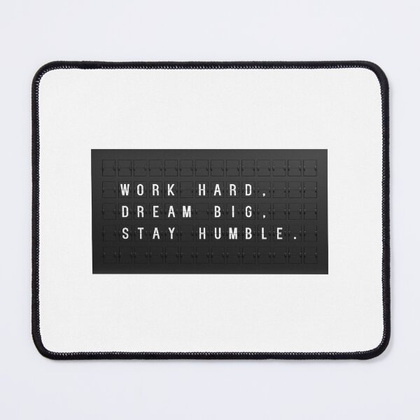 Item preview, Flipboard Typography 'Work hard, dream big, stay humble.' designed and sold by trepiu.