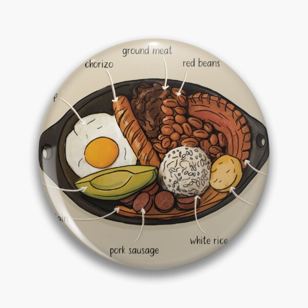 Artikelvorschau, Rezept für Tray Paisa entworfen und verkauft von Pretty Postcards.