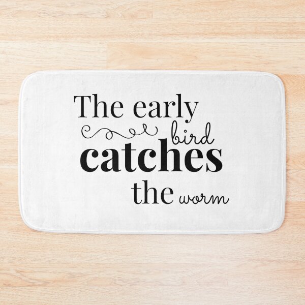 Item preview, The early bird catches the worm designed and sold by StellarValor.
