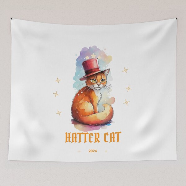 Item preview, The Hatter Cat designed and sold by PatronesKawai.