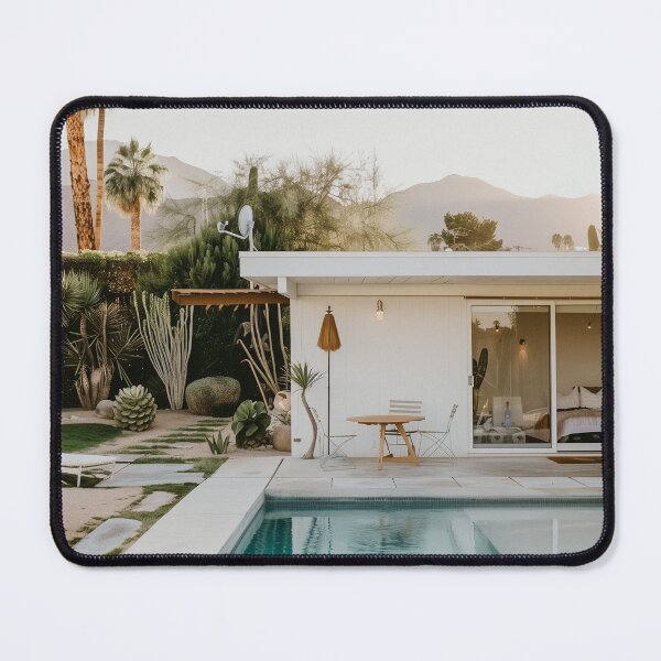 Item preview, Palm Springs White Mid Century House designed and sold by Cali West.