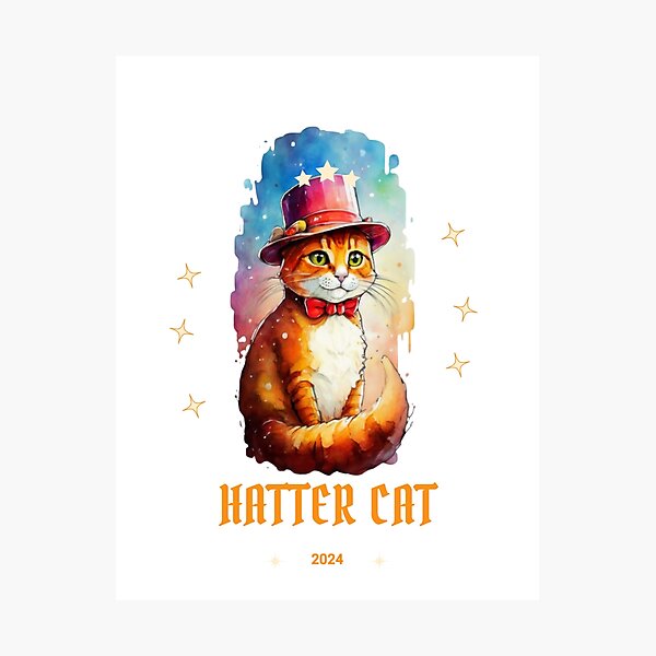 Artikelvorschau, Hutmacherkatze II entworfen und verkauft von PatronesKawai.