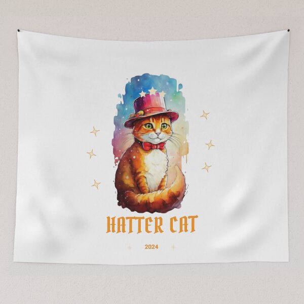 Item preview, Hatter Cat II designed and sold by PatronesKawai.