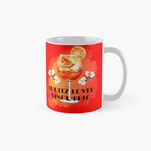 Item preview, Spritz Lover 1990, watercolor, aperol, artwork designed and sold by Numbers-Art.