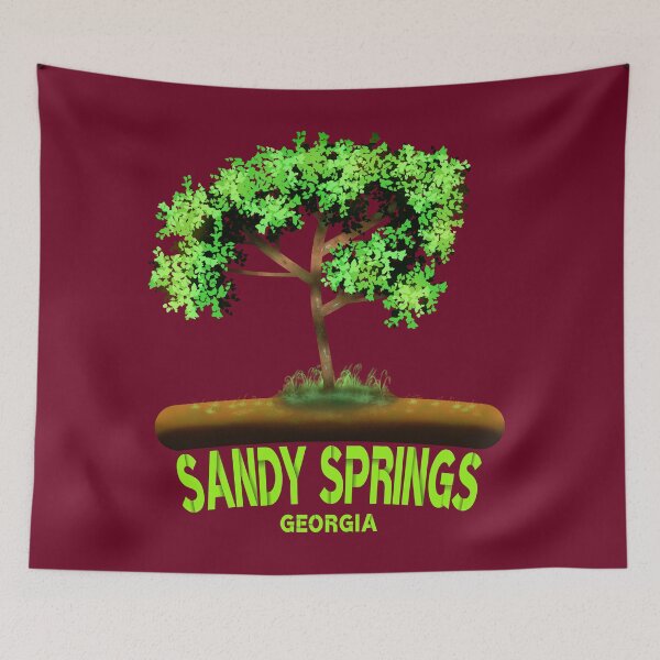 Item preview, Sandy Springs Georgia designed and sold by MoMidoStore.