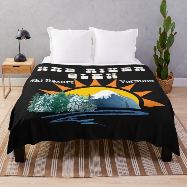 Item preview, Mad River Glen, Vermont U.S.A. White text. Gift Ideas For The Ski Enthusiast. designed and sold by LindaLG.